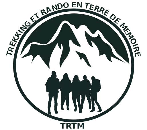 Trekking et Rando en Terre de Memoire logo vert